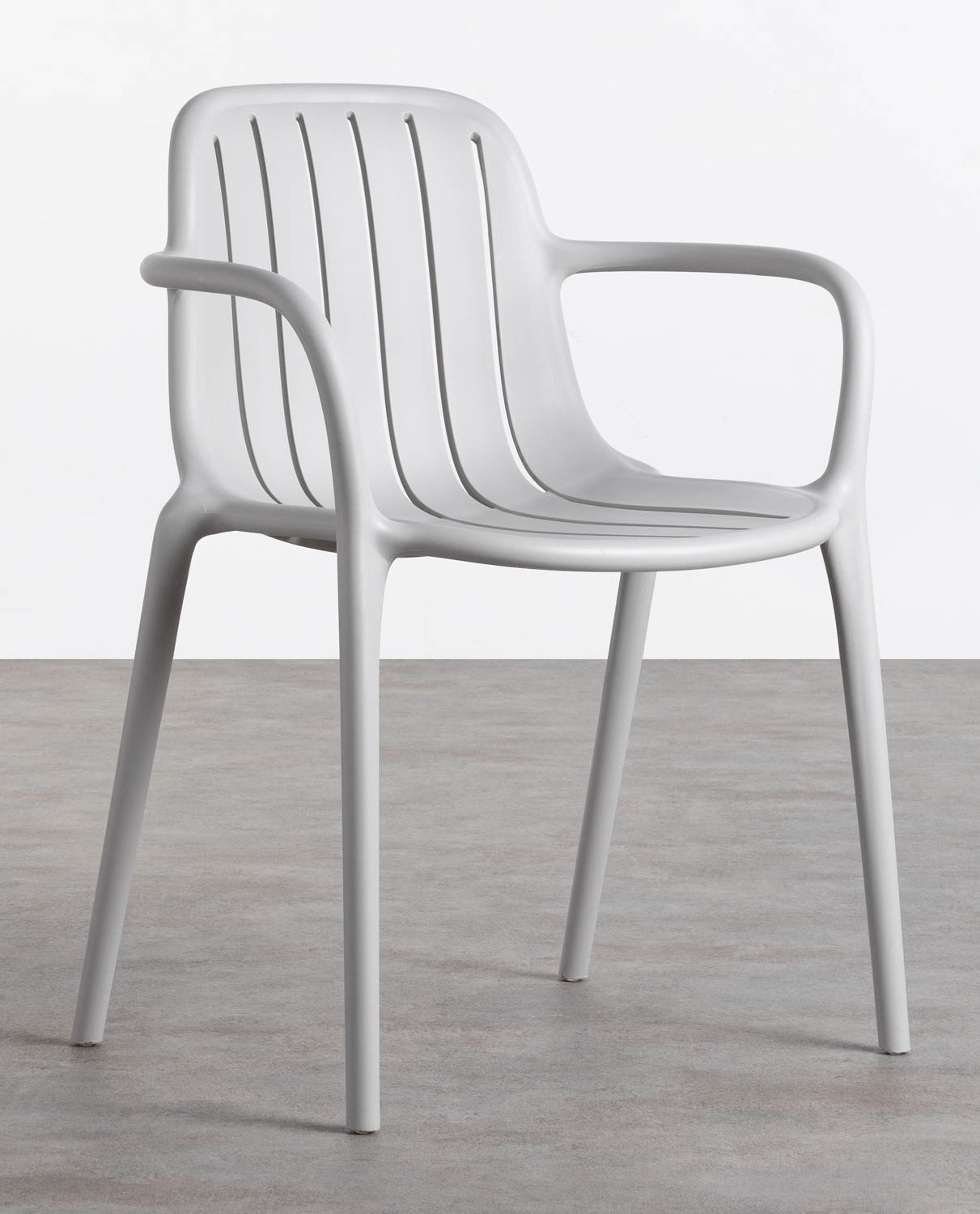 Pack of 2 Polypropylene Dining Chairs Brand, gallery image 1
