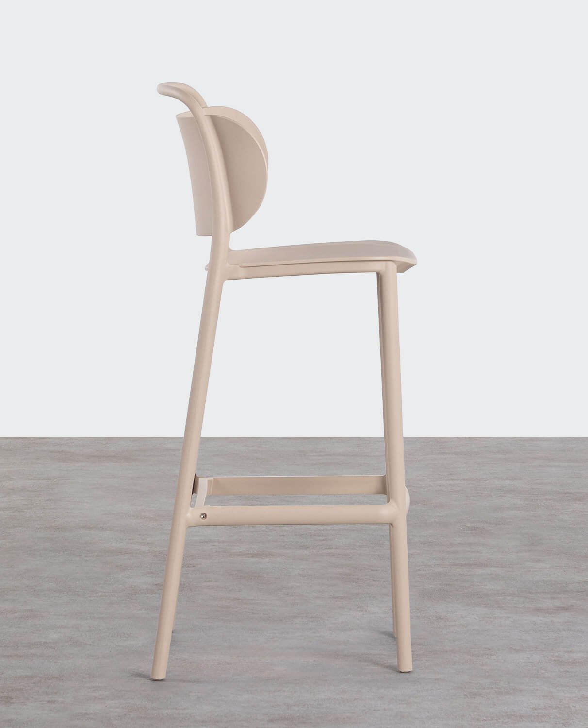 Pack 2 Polypropylene High Stools (77 cm) Kole, gallery image 2