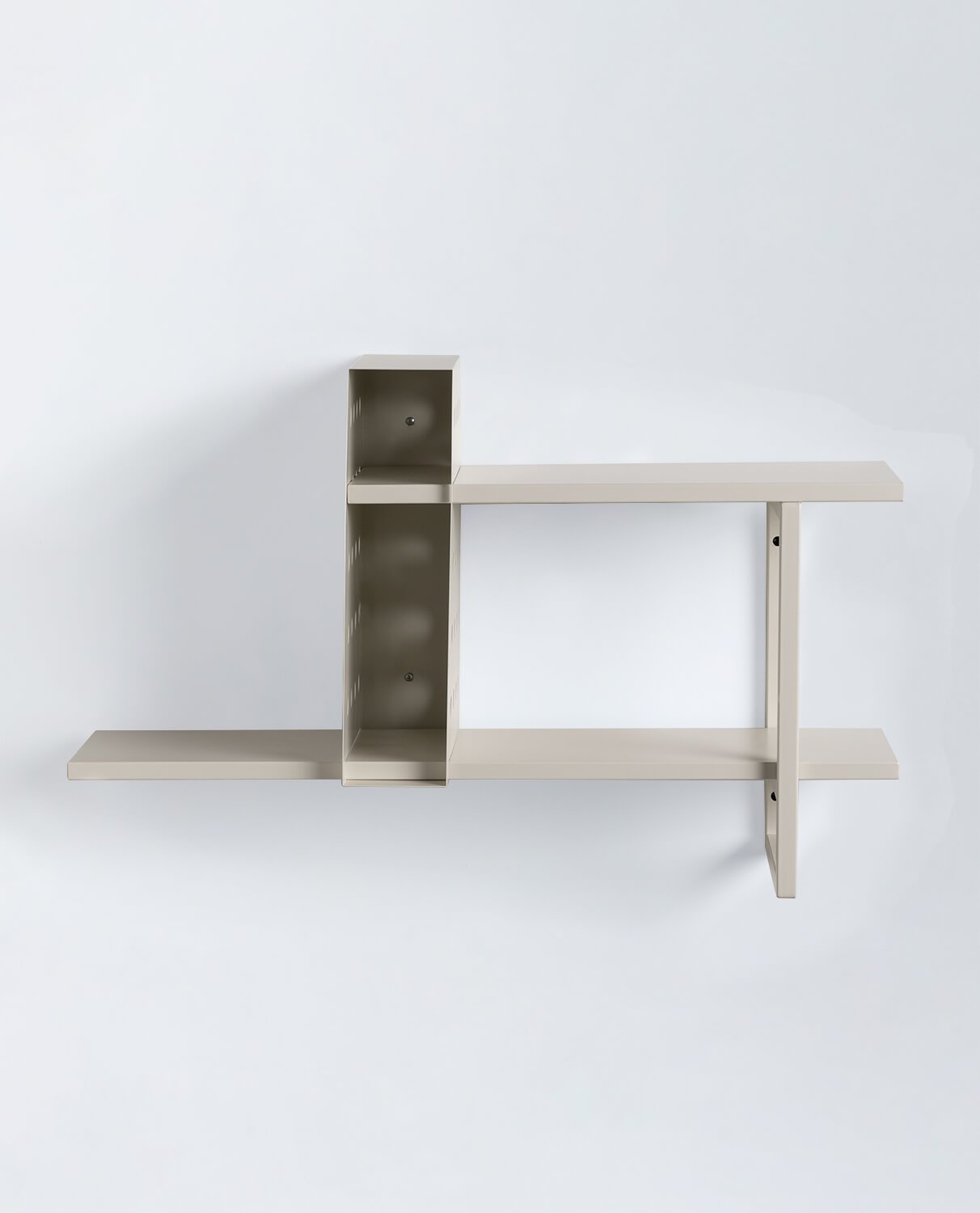 Wooden and Metal Wall Shelf Africa, gallery image 1
