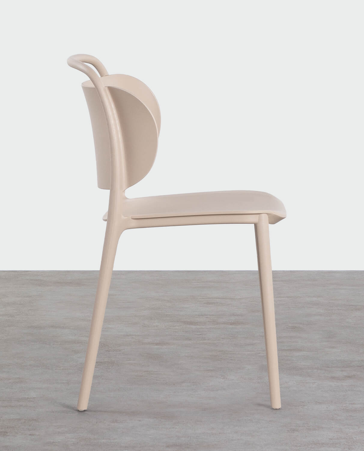 Pack of 4 Polypropylene Dining Chairs Kole, gallery image 2