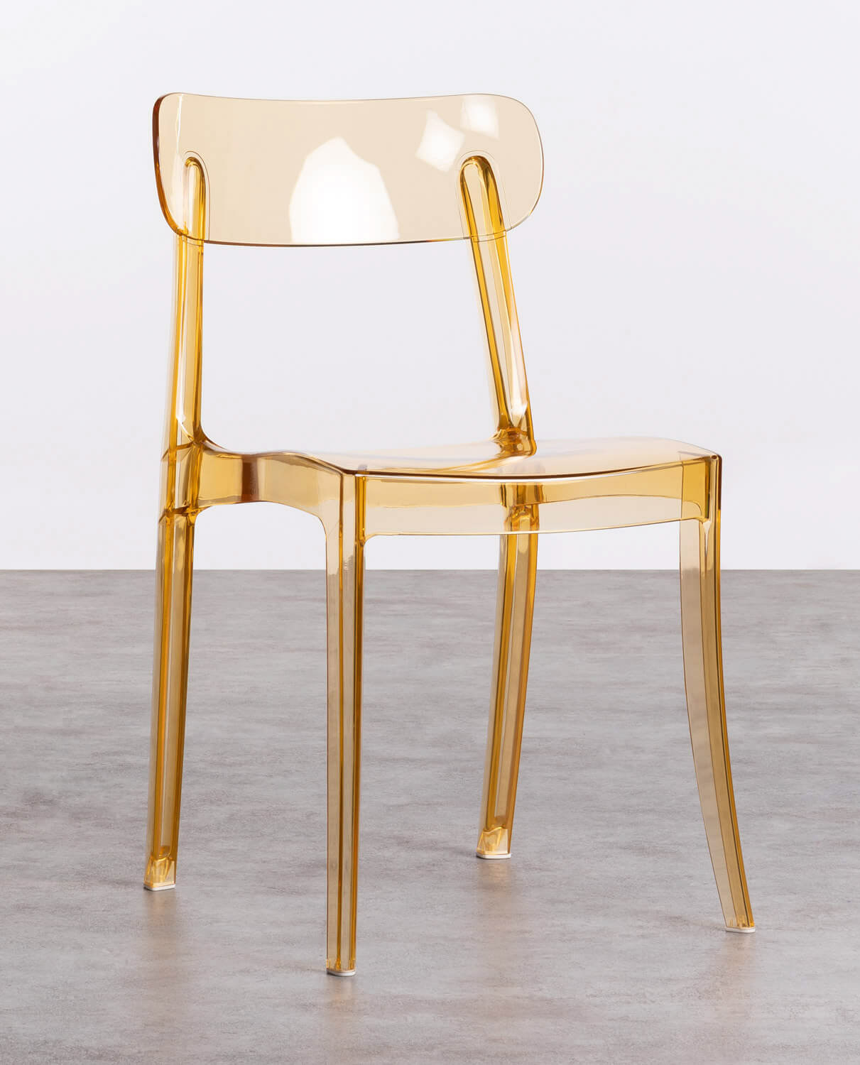 Pack of 4 Outdoor Polycarbonate Chairs Arlet, gallery image 1