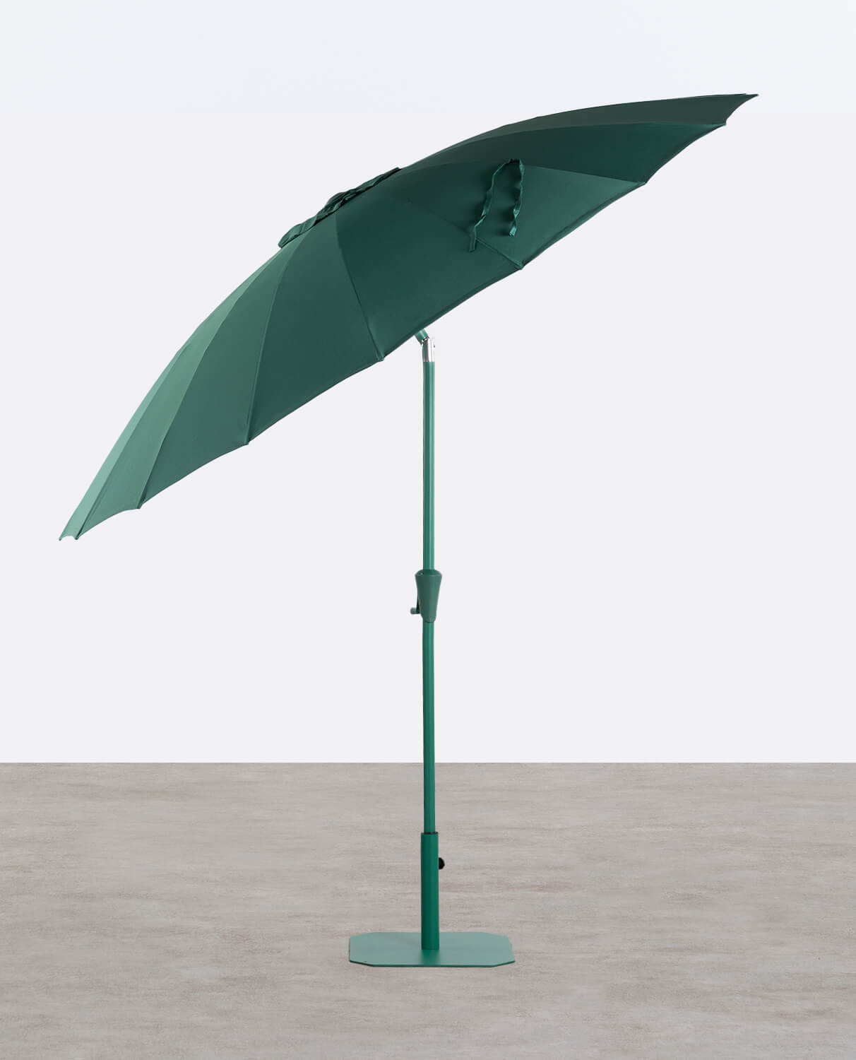 Garden and Terrace Parasol with Metal Parasol Stand Pack Somer, gallery image 2