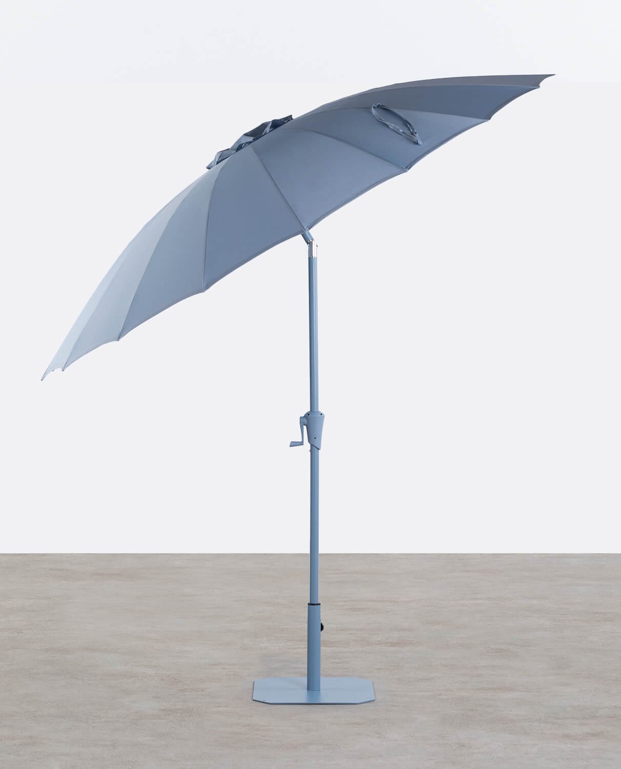Garden and Terrace Parasol with Metal Parasol Stand Pack Somer, gallery image 2