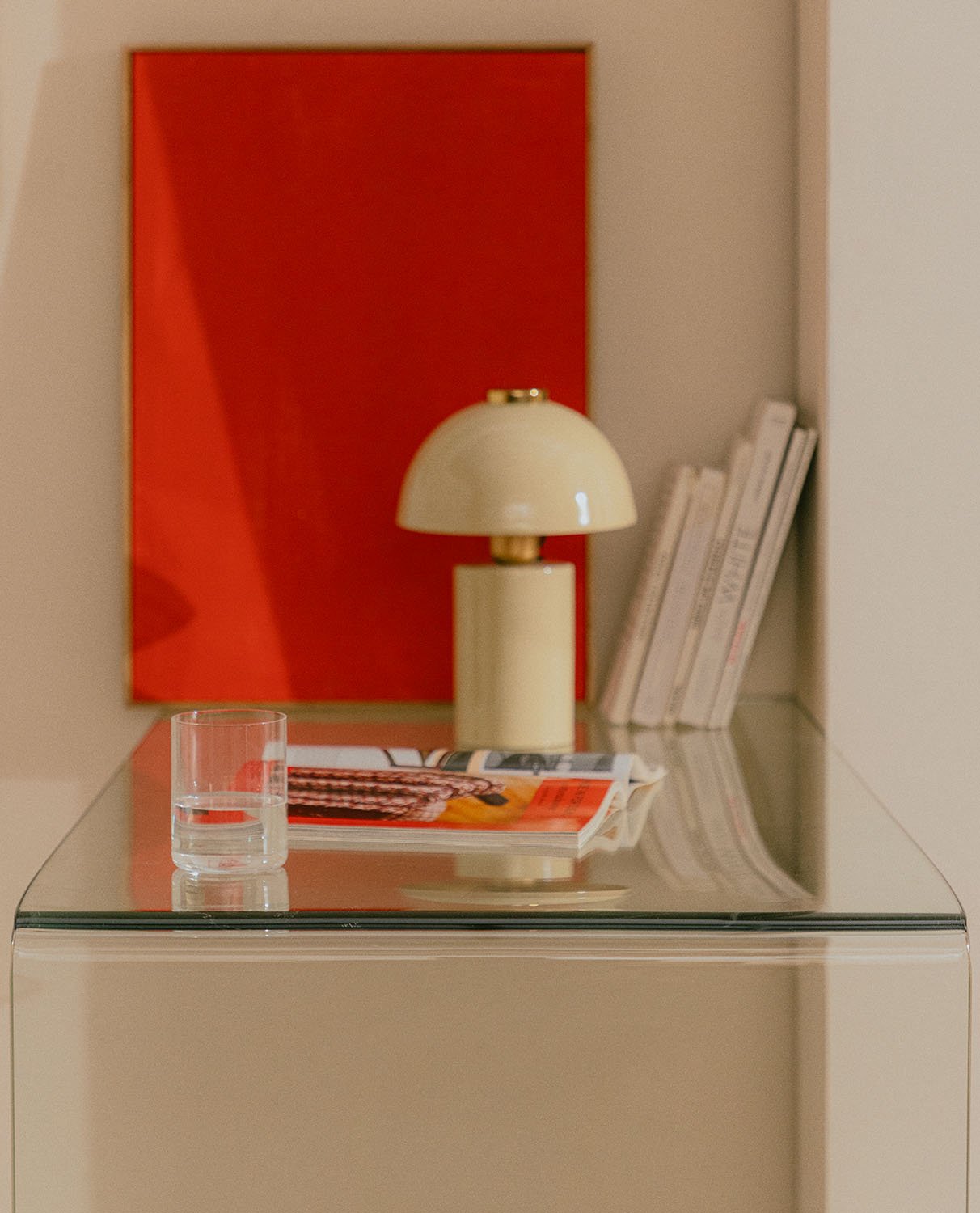 Tempered Glass Desk Iris, gallery image 3