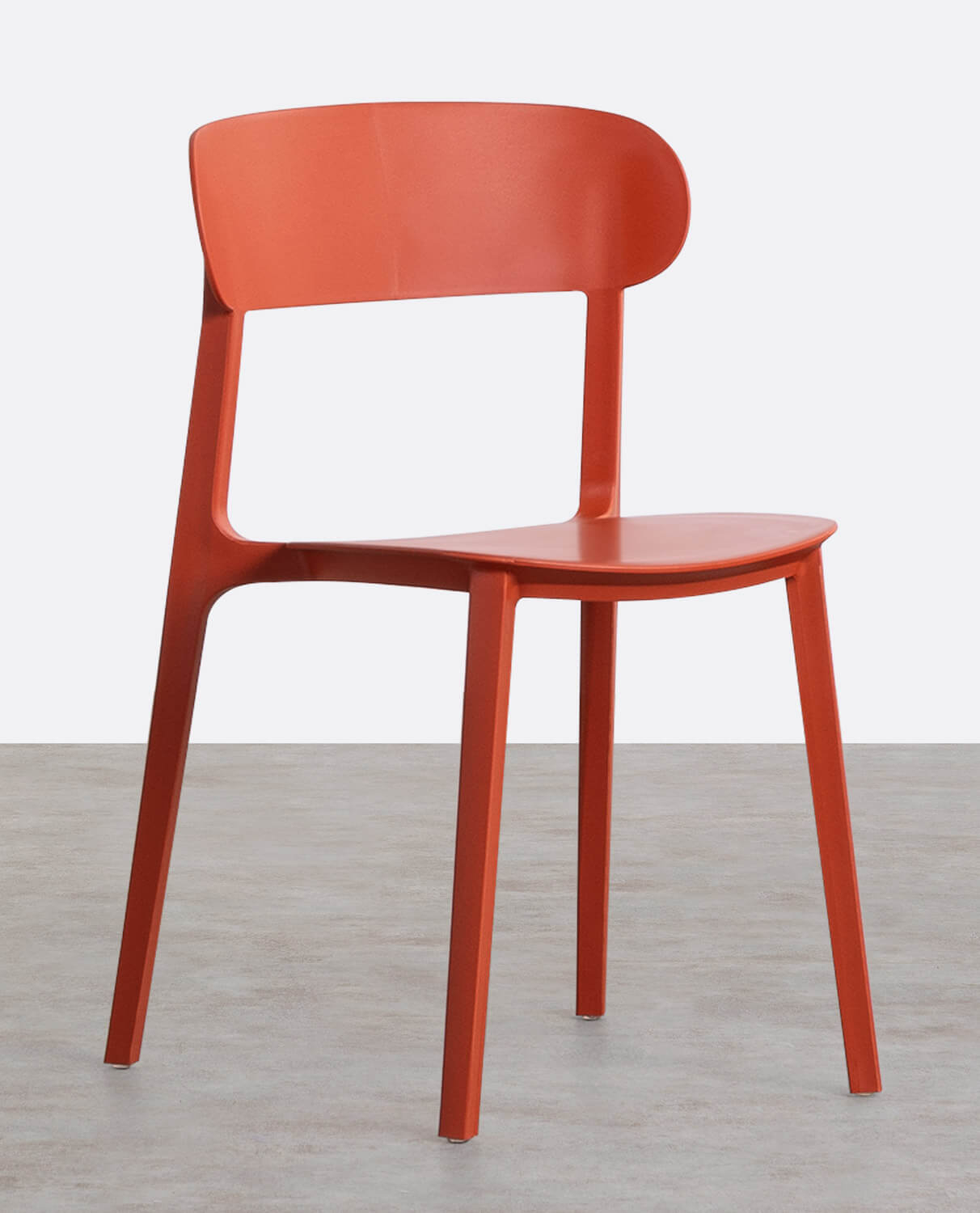 Pack of 2 Polypropylene Dining Chairs Briel, gallery image 1