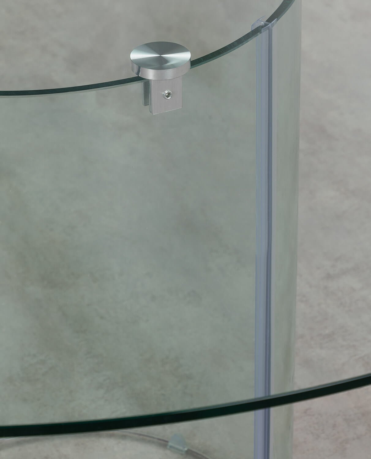 Round Tempered Glass Dining Table (Ø140 cm) Kolu, gallery image 6