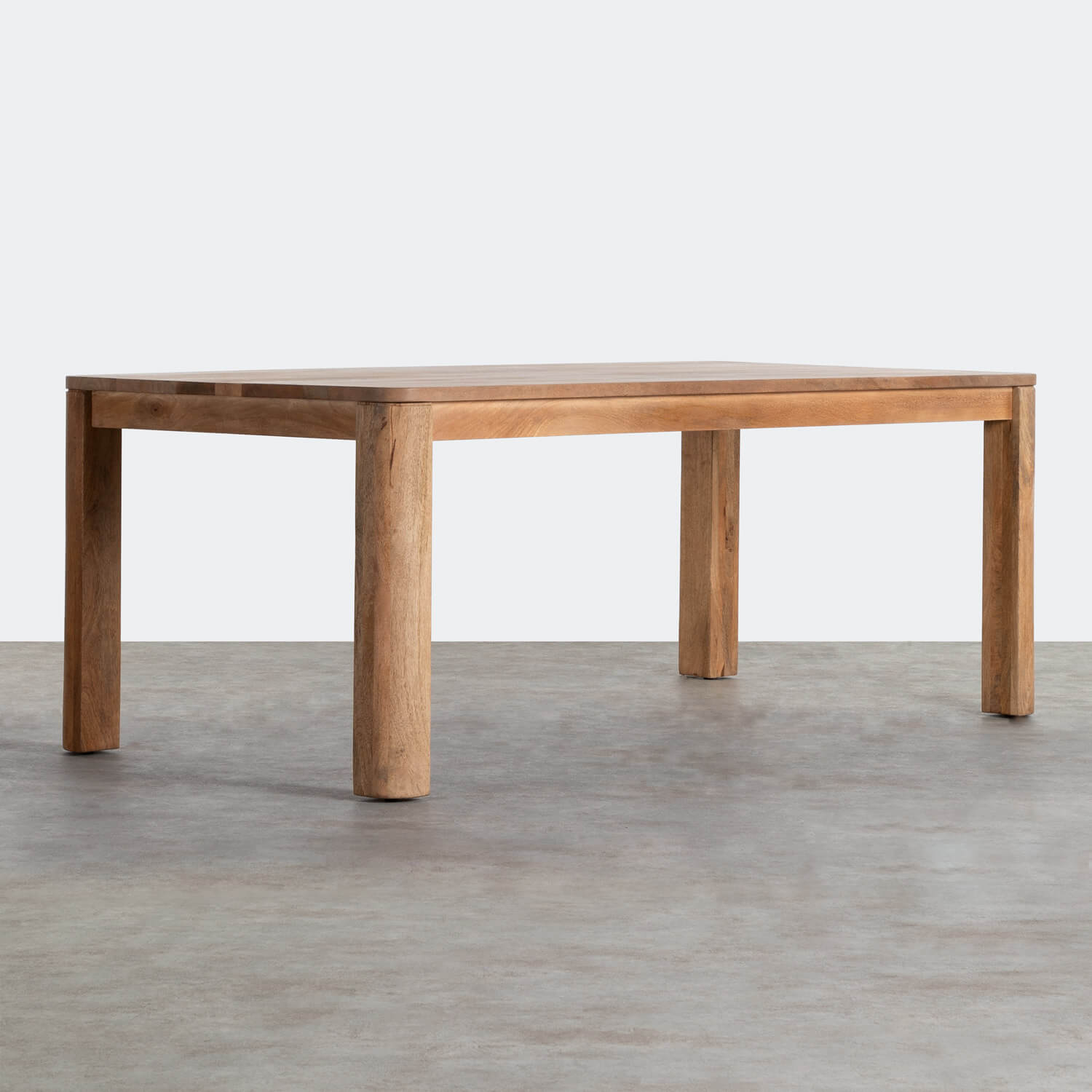 Rectangular Mango Wood Dining Table (200x100 cm) Valde, gallery image 2