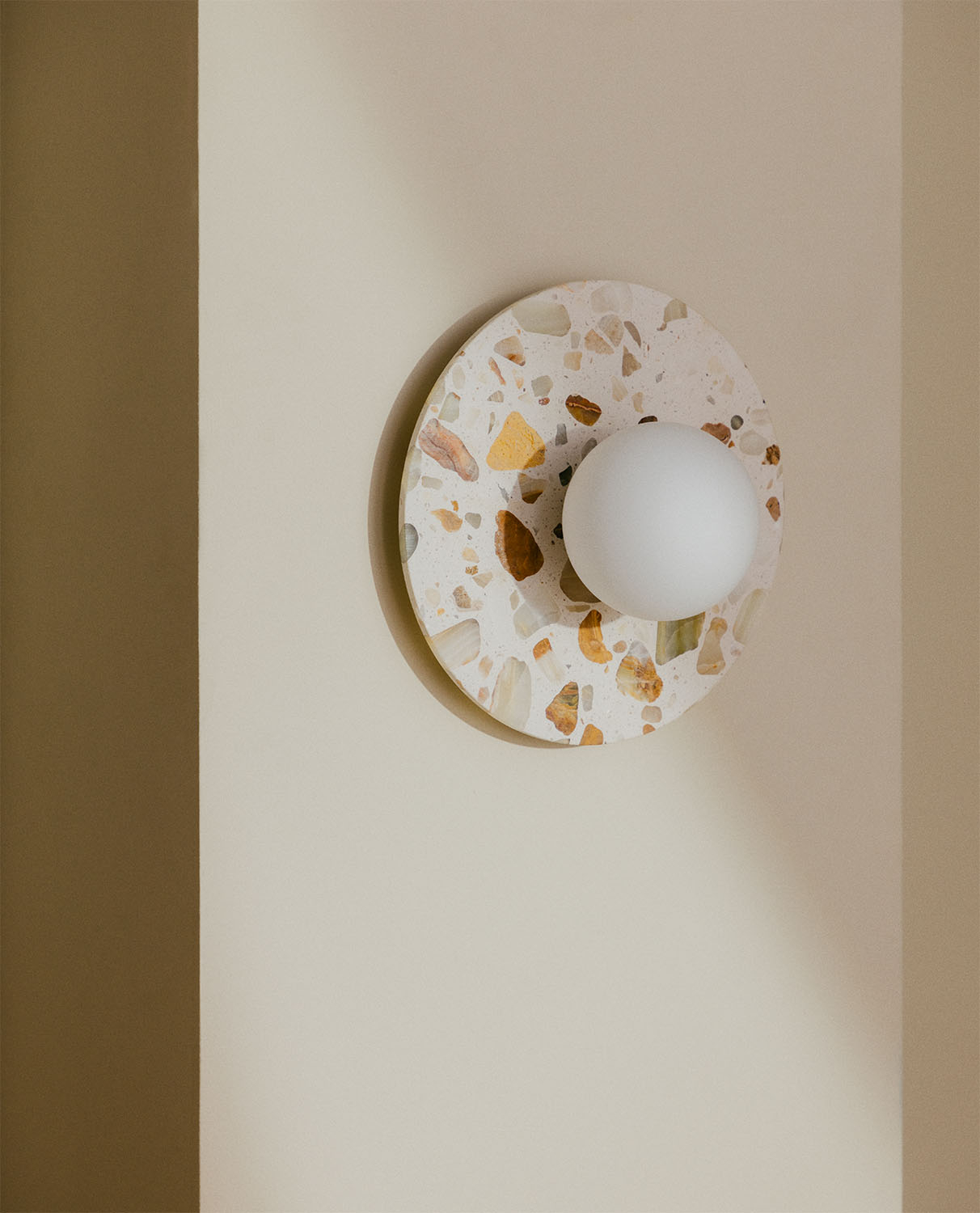 Lunas Terrazzo Wall Light, gallery image 2