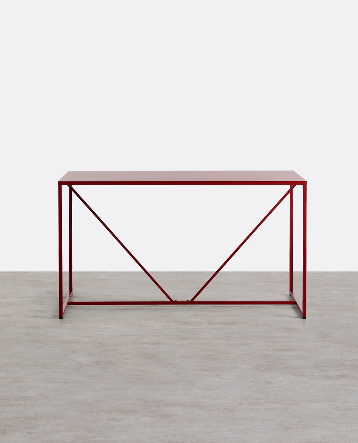 Ibiza Steel Laminate Dining Table (78x140 cm), gallery image 2