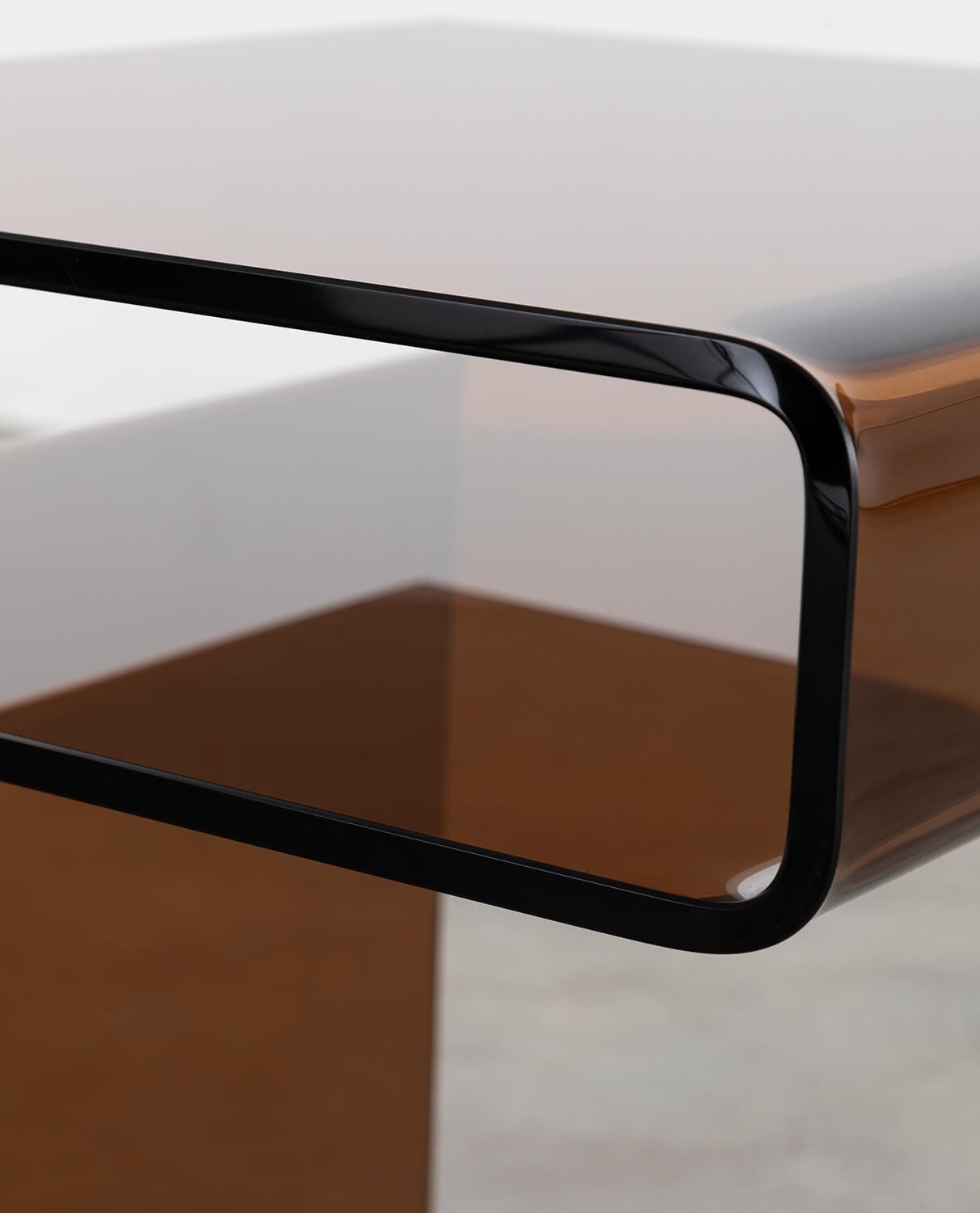 Square Glass Side Table (42x38 cm) Erox, gallery image 5