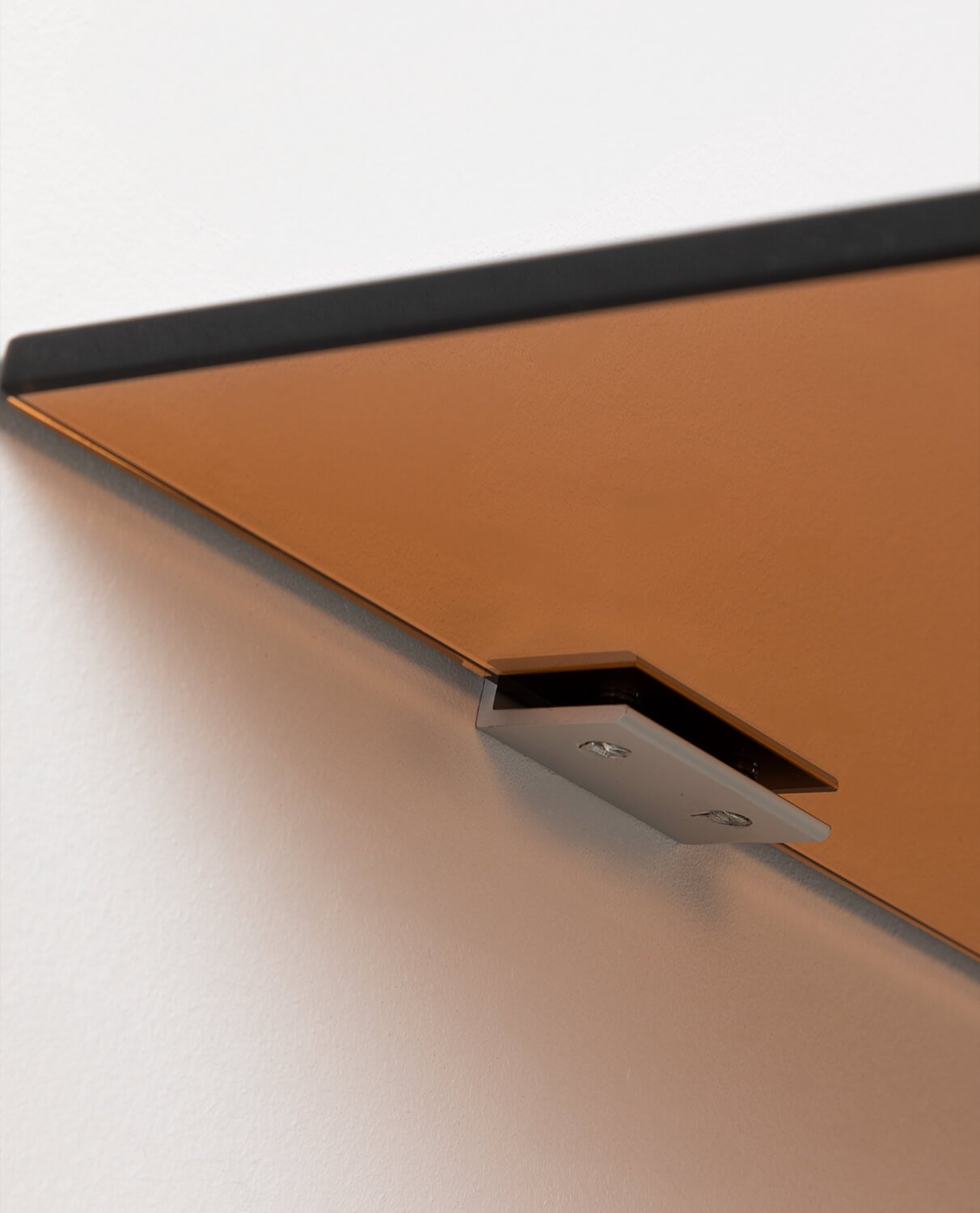 Aura Tempered Glass Wall Desk, gallery image 5