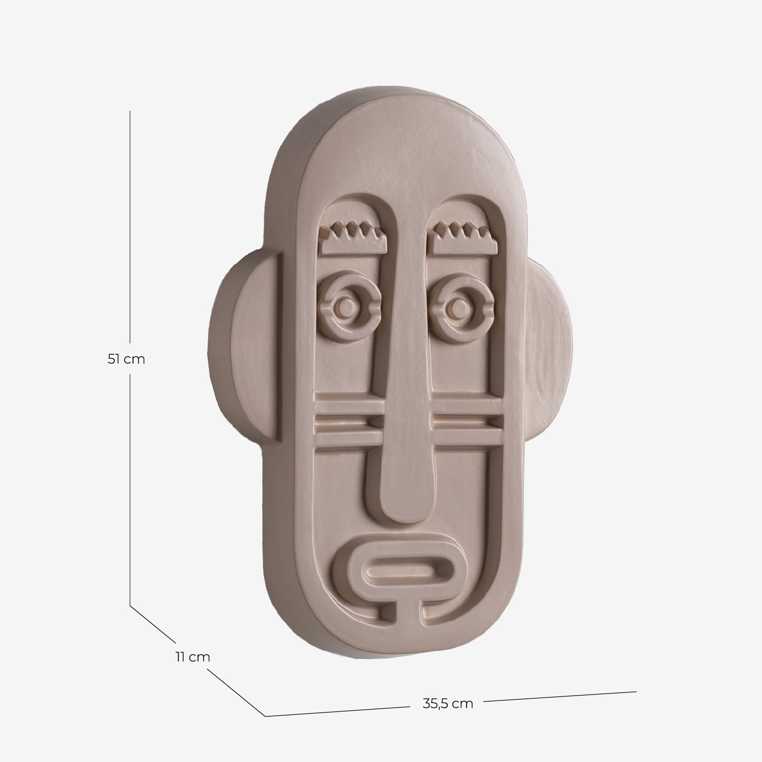 Yunli Large XL Dolomite Decorative Figure , measurements