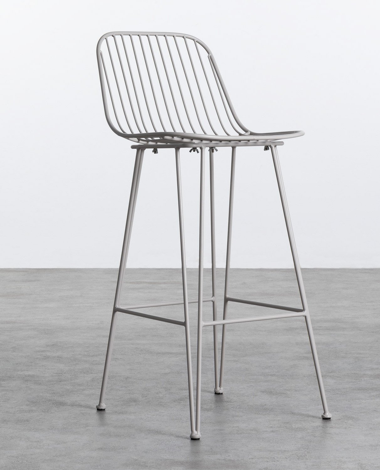 Pack of 4 High Metal Stools (67 cm) Born, gallery image 1
