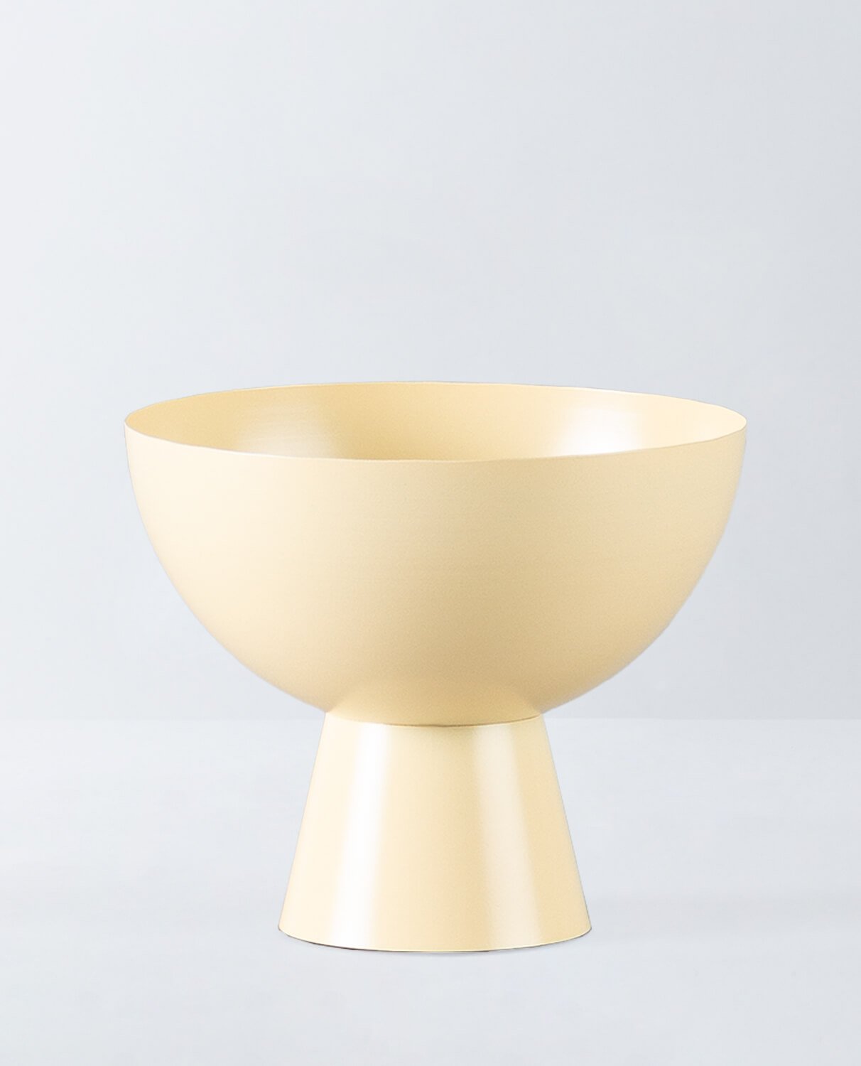 Decorative Metal Bowl with Base (Ø20 cm) Eladi, gallery image 1