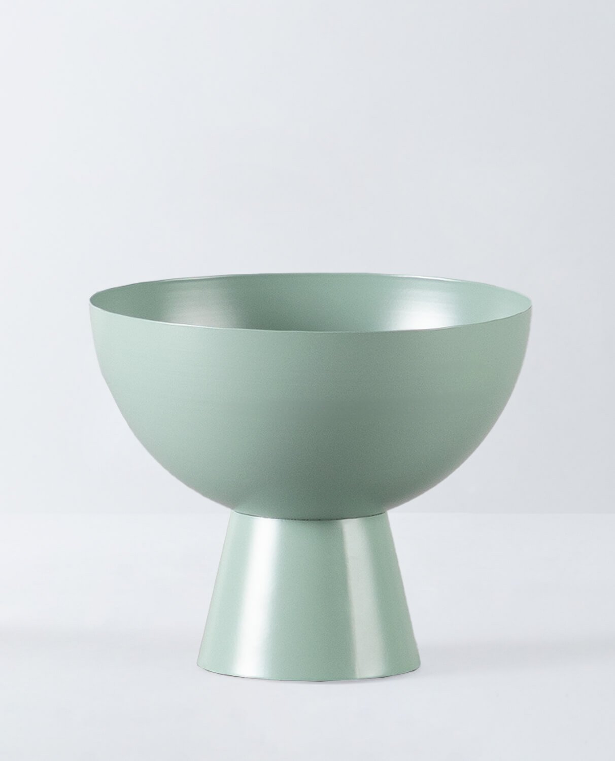 Decorative Metal Bowl with Base (Ø20 cm) Eladi, gallery image 1