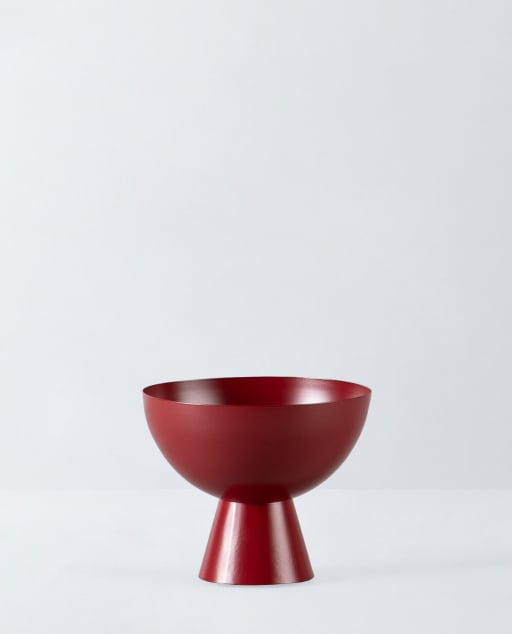 Decorative Metal Bowl with Base (Ø 16 cm) Eladi