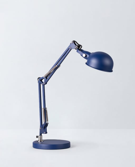 Febo Metal Table Lamp - Blue Storm