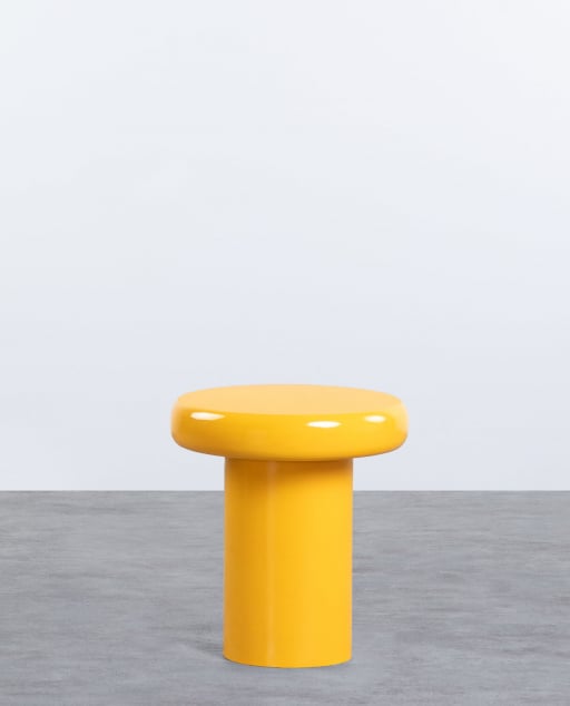 Round Metal Side Table (45xØ40,5 cm) Wario 