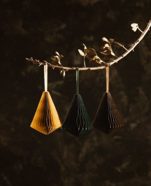 Set of 6 Decorative Garlands Craft Offset Roul 