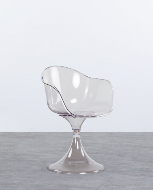 Pack 4 Polycarbonate Dining Chairs Pinhes