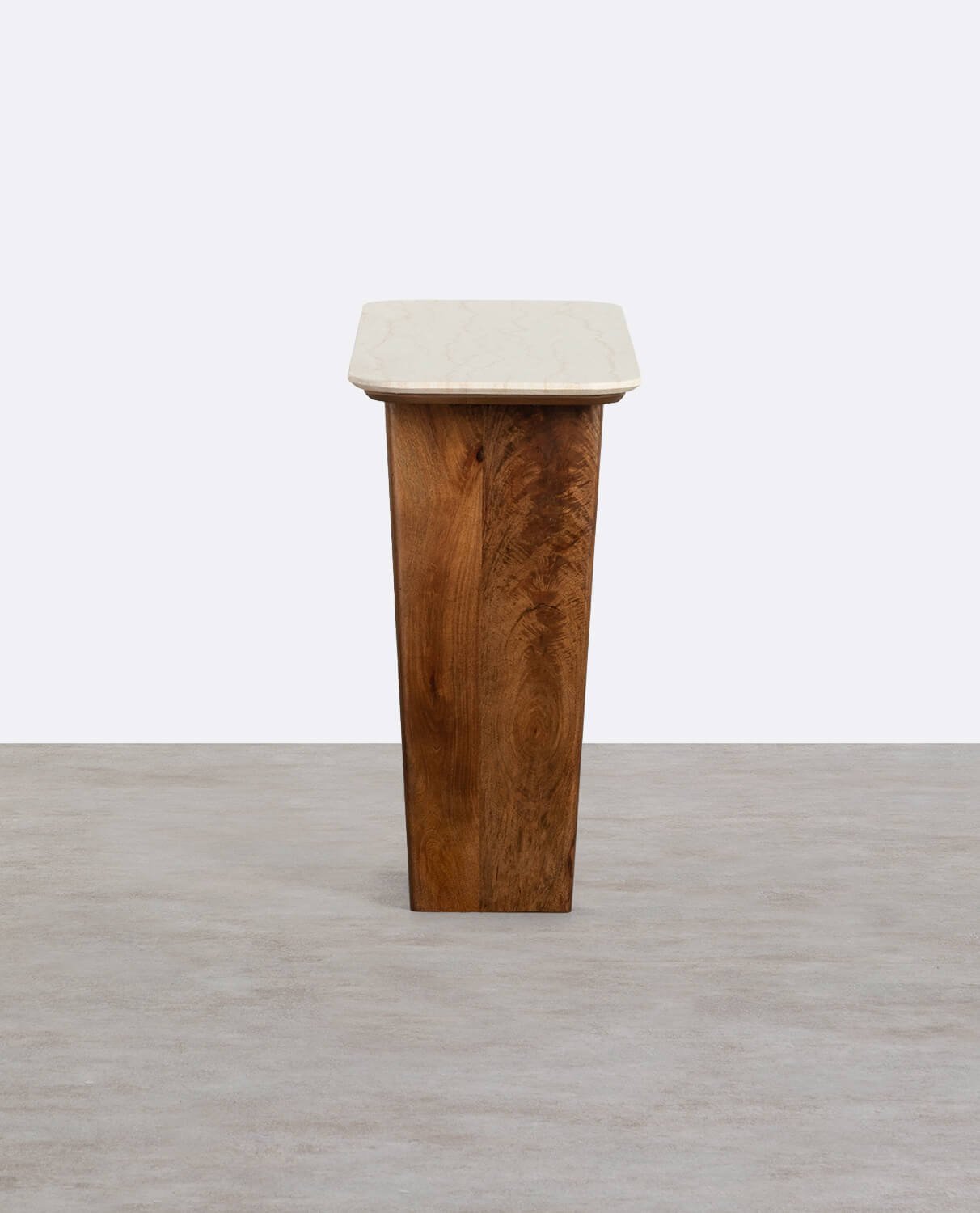 Egyptian Marble and Mango Wood Console (119,5x40 cm) Amatis, gallery image 2