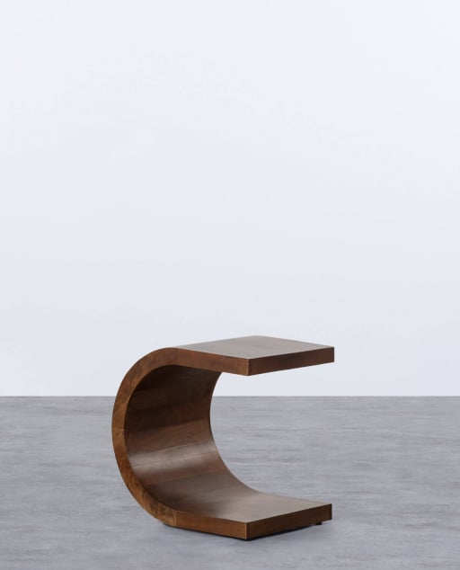 Mango Wood Side Table (56x40 cm) Adgar