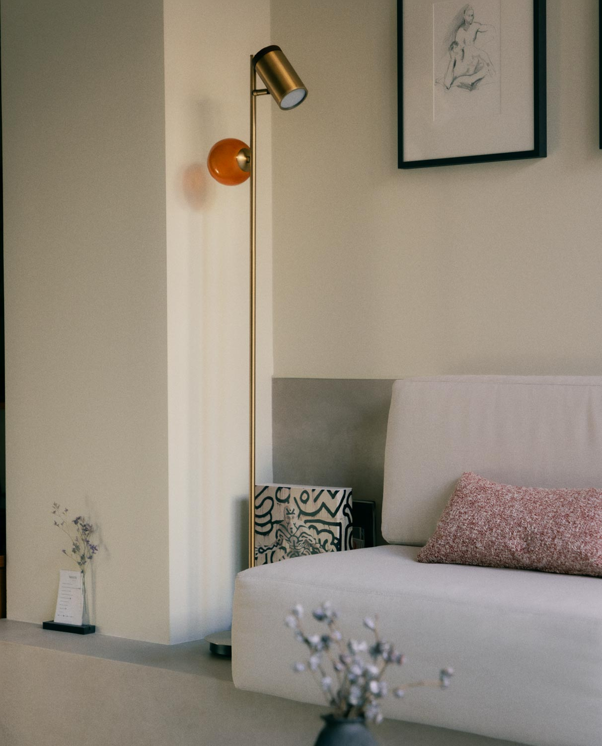 Caira Metal Floor Lamp, gallery image 2