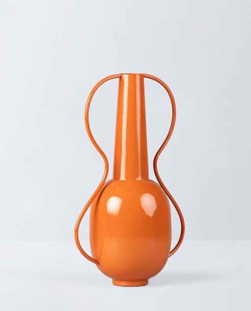 Zyron Metal Vase