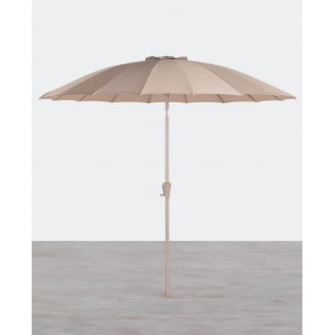Garden and Terrace Parasol (Ø258 cm) Somer Brown Clay - The Masie