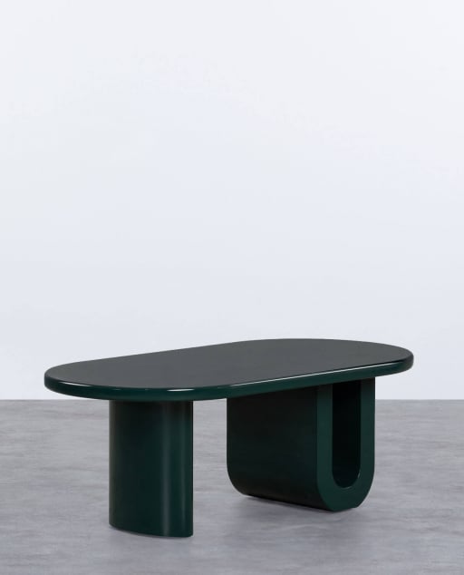 Oval Wooden Center Table (120x60 cm) Surfys