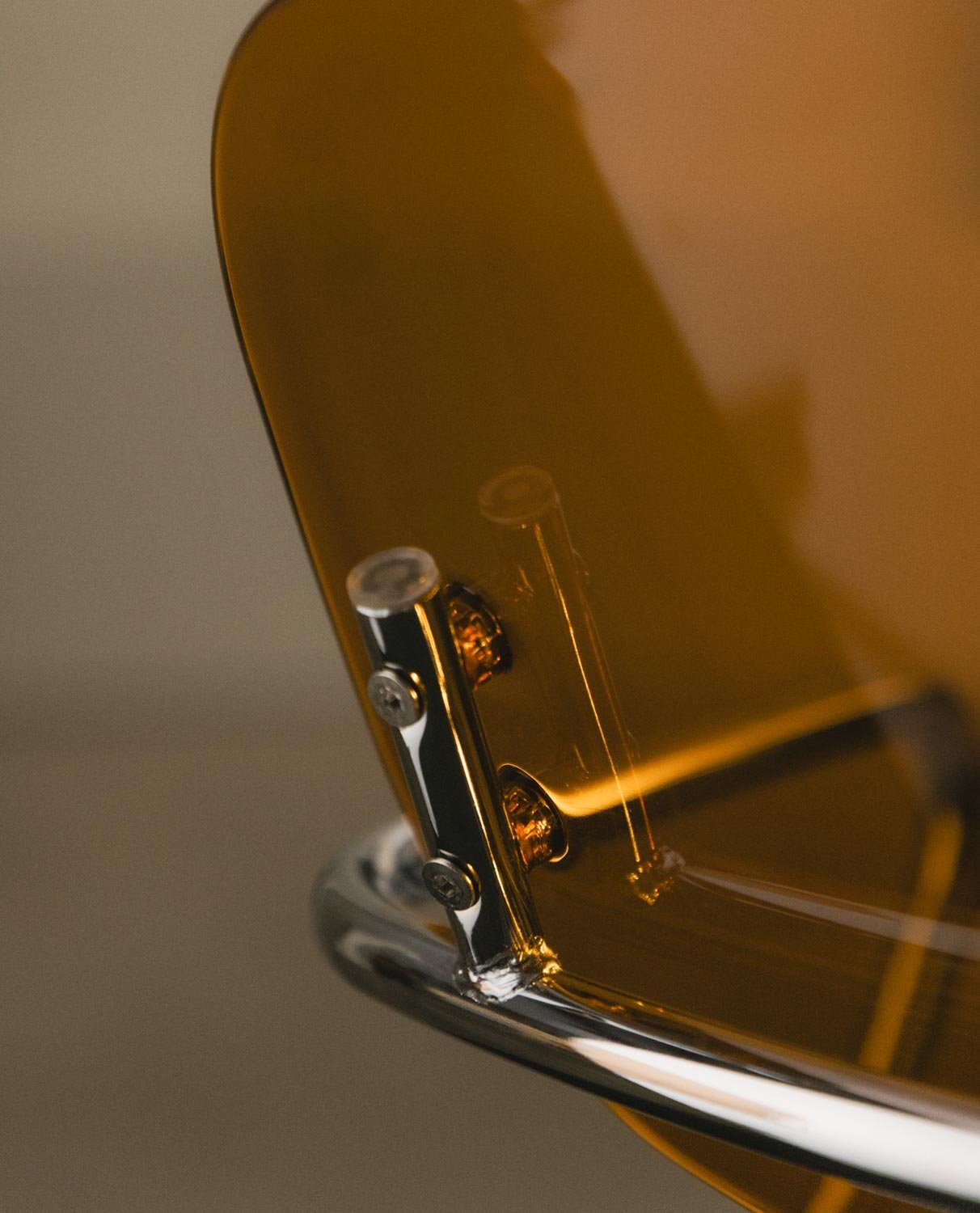 Dining Chair with Polyethylene and Metal Armrests Pinha, gallery image 3