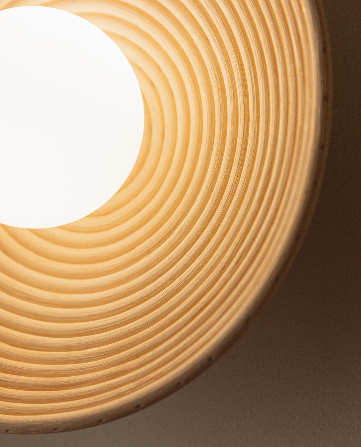 Fleurs Rattan Wall Light, gallery image 3