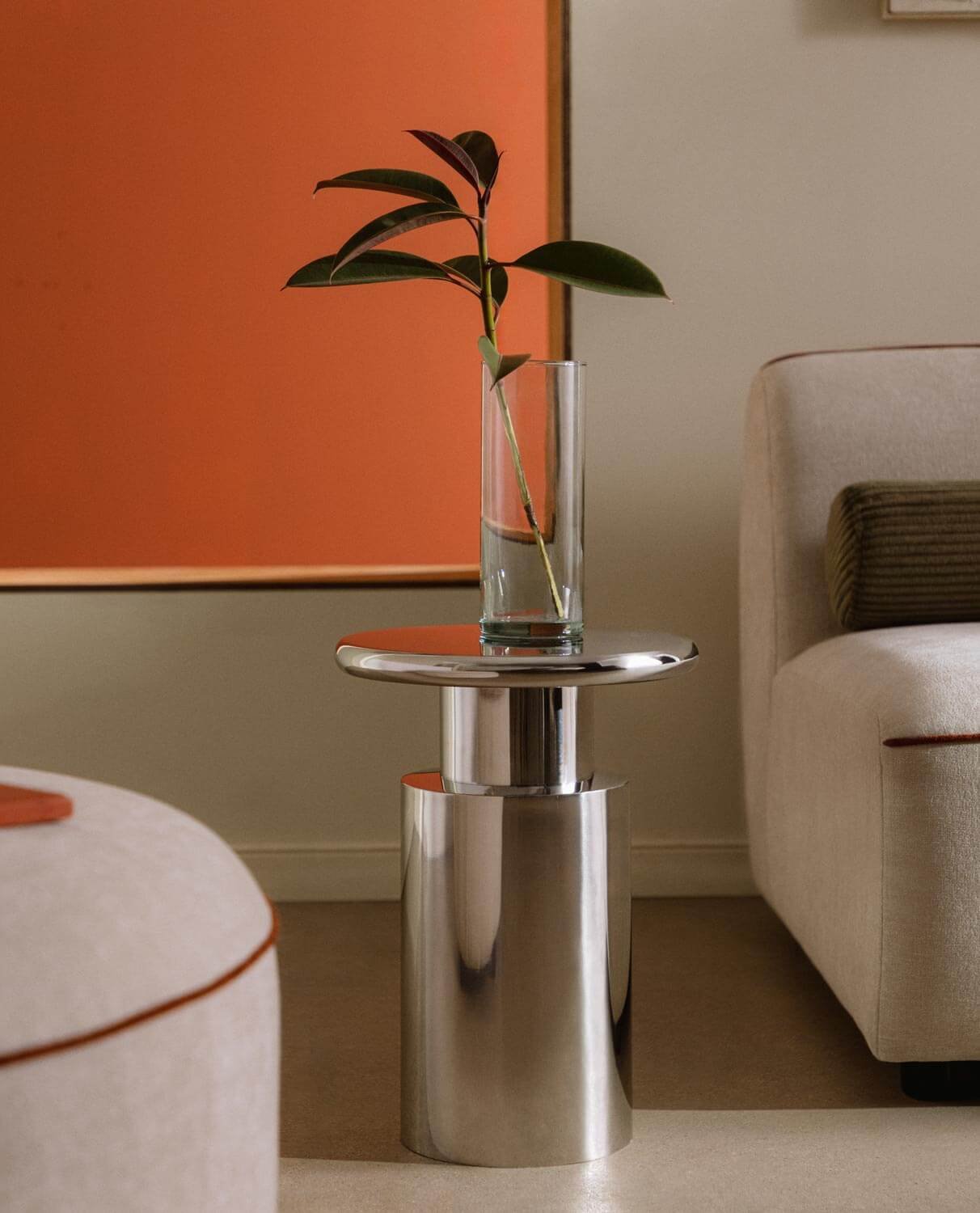 Round Metal Coffee Table (Ø31,5 cm) Ravi, gallery image 2