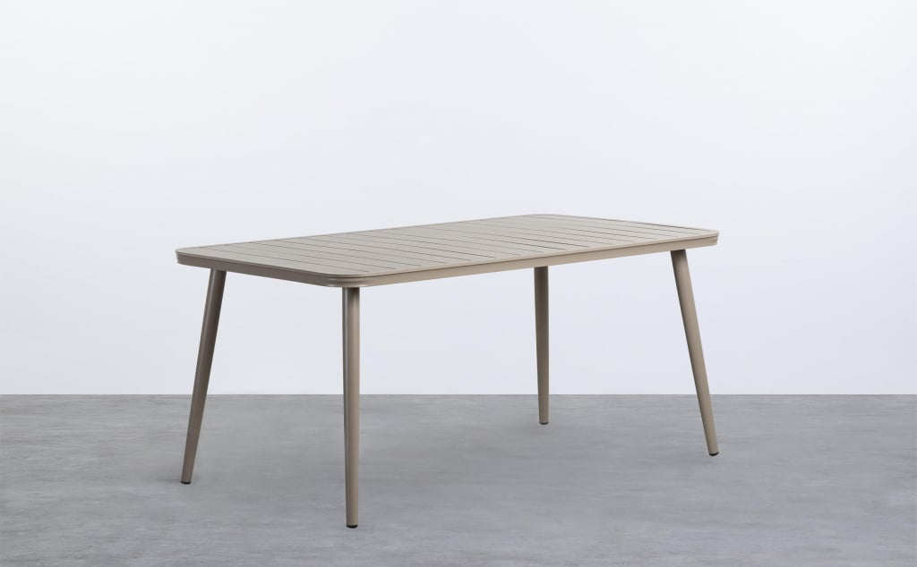 Rectangular Aluminum Outdoor Table (159x90 cm) Cancun
