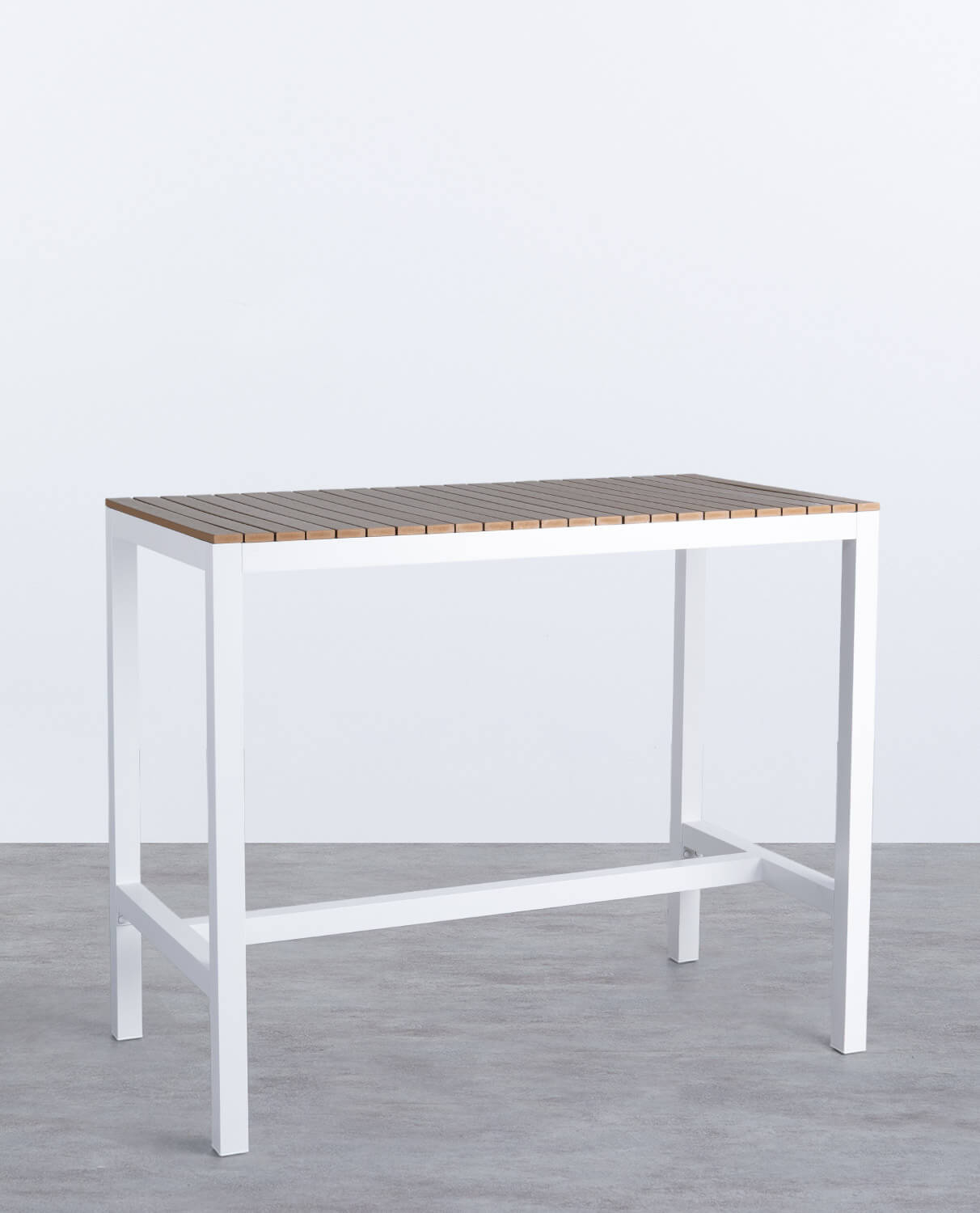 Aluminium Outdoor High Table (130x70 cm) Korce, gallery image 1