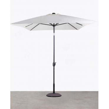 Garden and Terrace Rectangular Parasol (295x198 cm) Kuer Beige - The Masie
