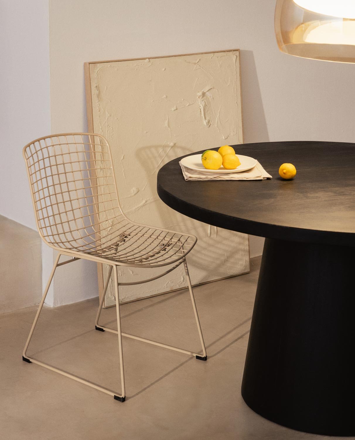 Pack of 2 Aras Fresh High Back Metal Dining Chairs, gallery image 2