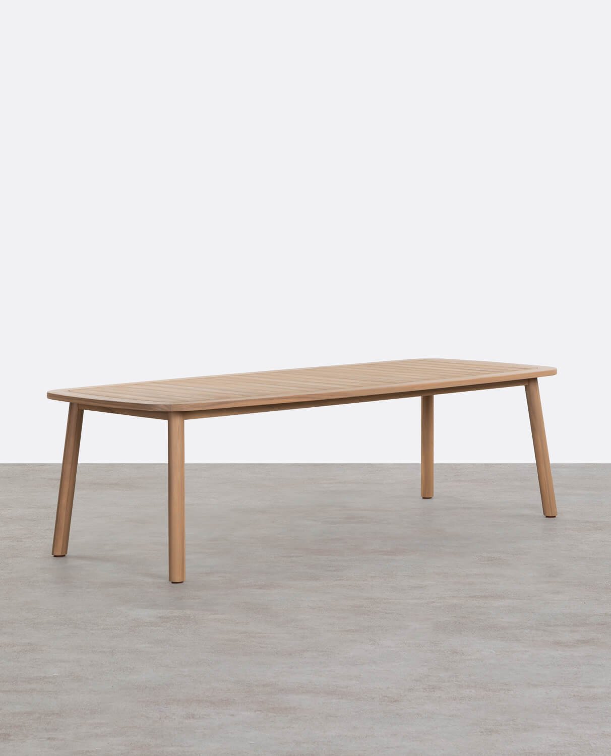 Rectangular Acacia Wood Garden Table (240x100 cm) Marla, gallery image 1