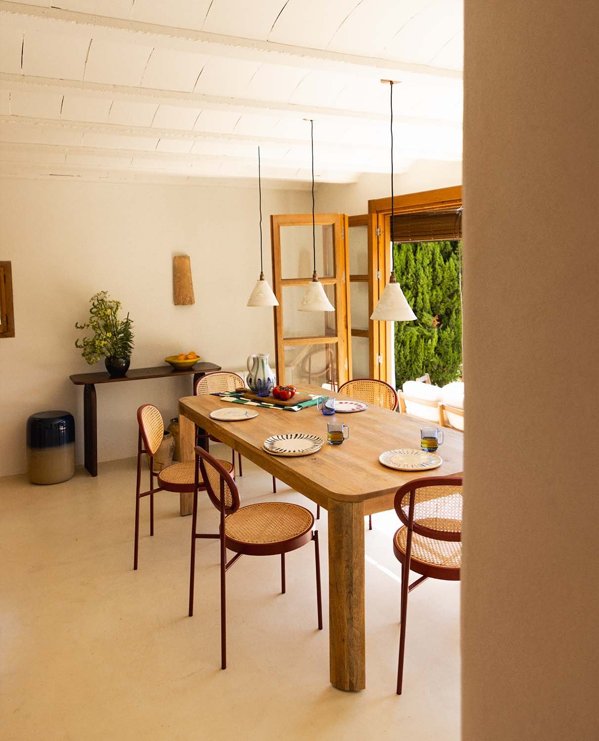 Rectangular Mango Wood Dining Table (200x100 cm) Valde, gallery image 2