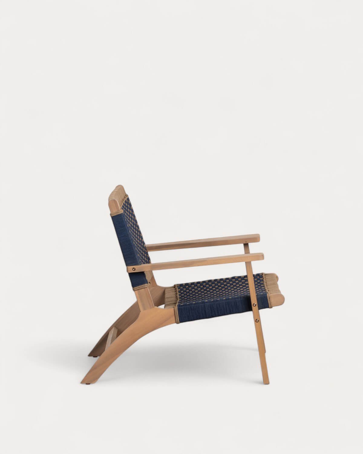 Mirle Acacia Wood and Rope Garden Chair, gallery image 3