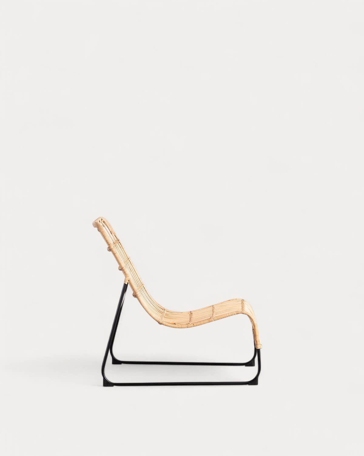 Natural Rattan Armchair with Footrest Milan , gallery image 4