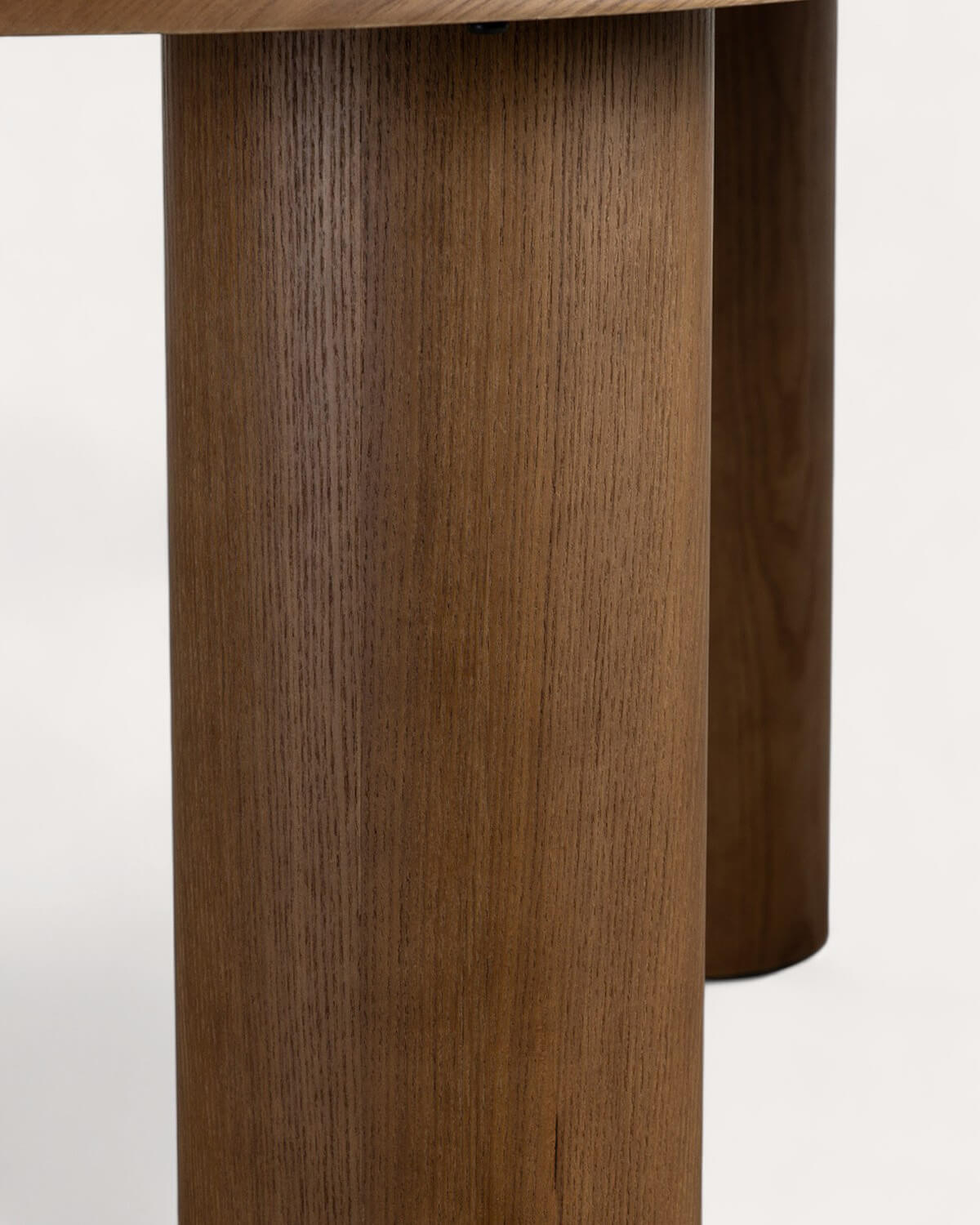 Oval Wooden Dining Table (180x100 cm) Alhie, gallery image 7