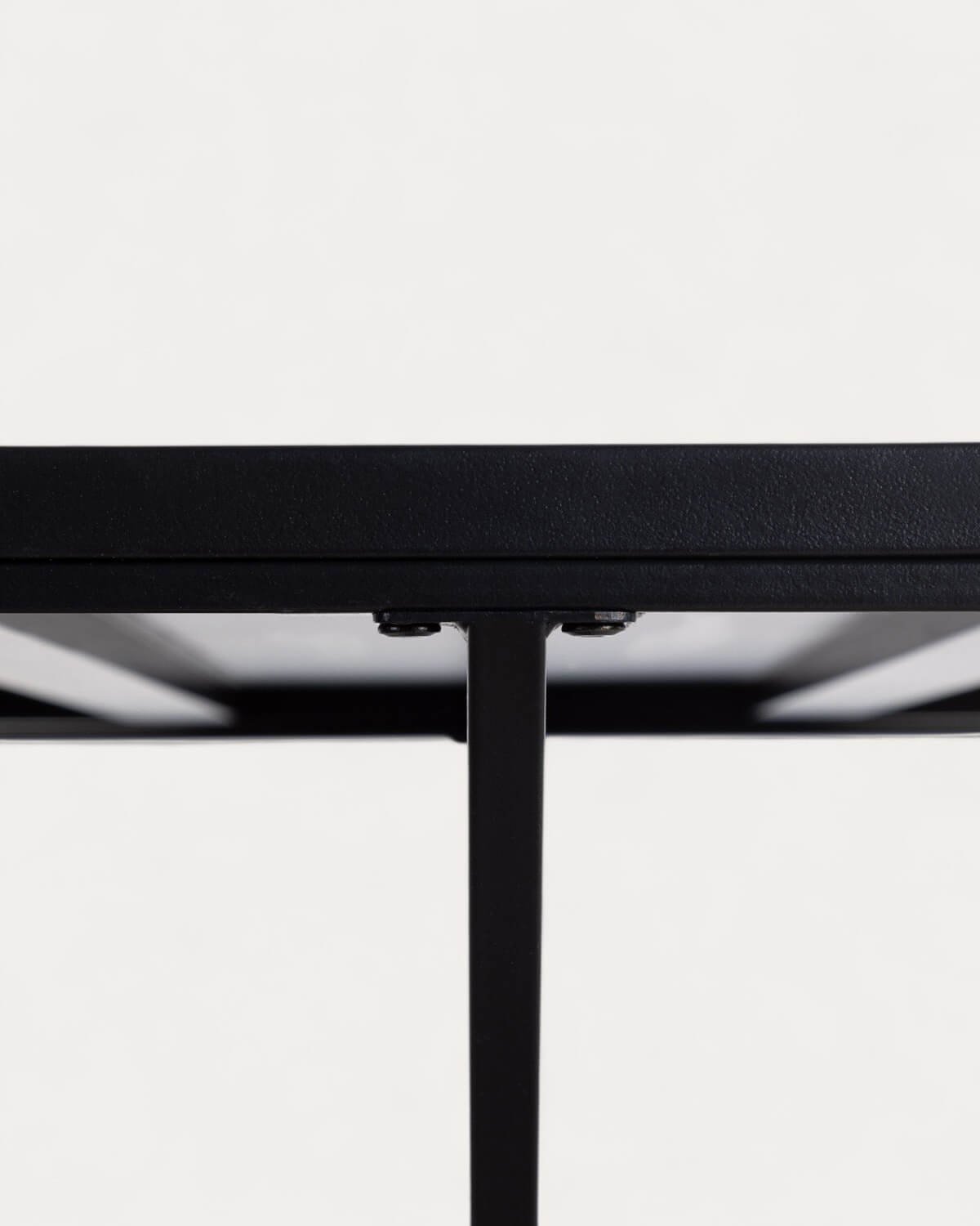 Ibiza Steel Laminate Dining Table (140x80 cm), gallery image 5