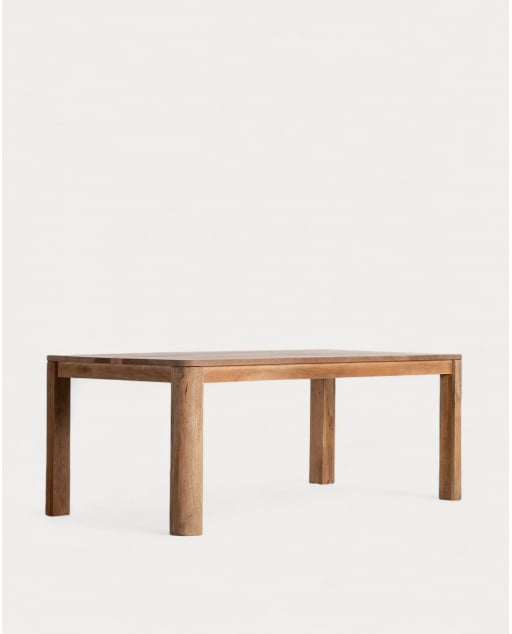 Rectangular Mango Wood Dining Table (200x100 cm) Valde