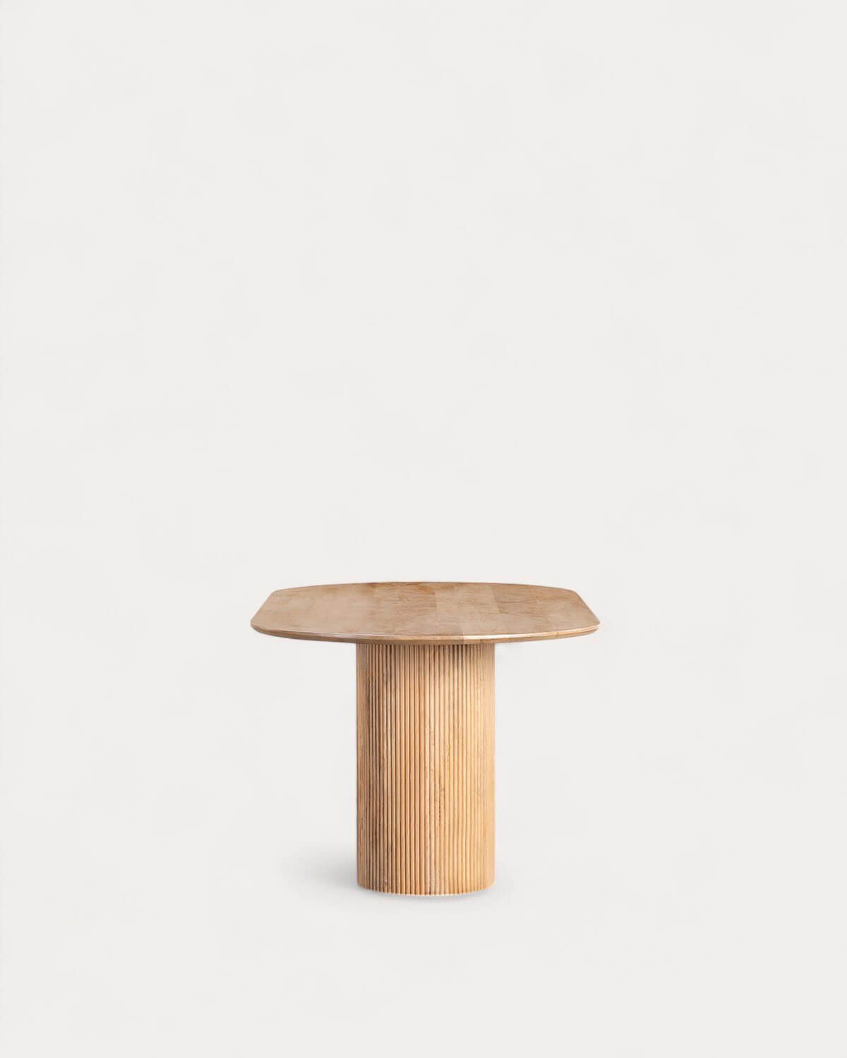 Oval Dining Table in Mango Wood (200x100 cm) Viena, gallery image 4