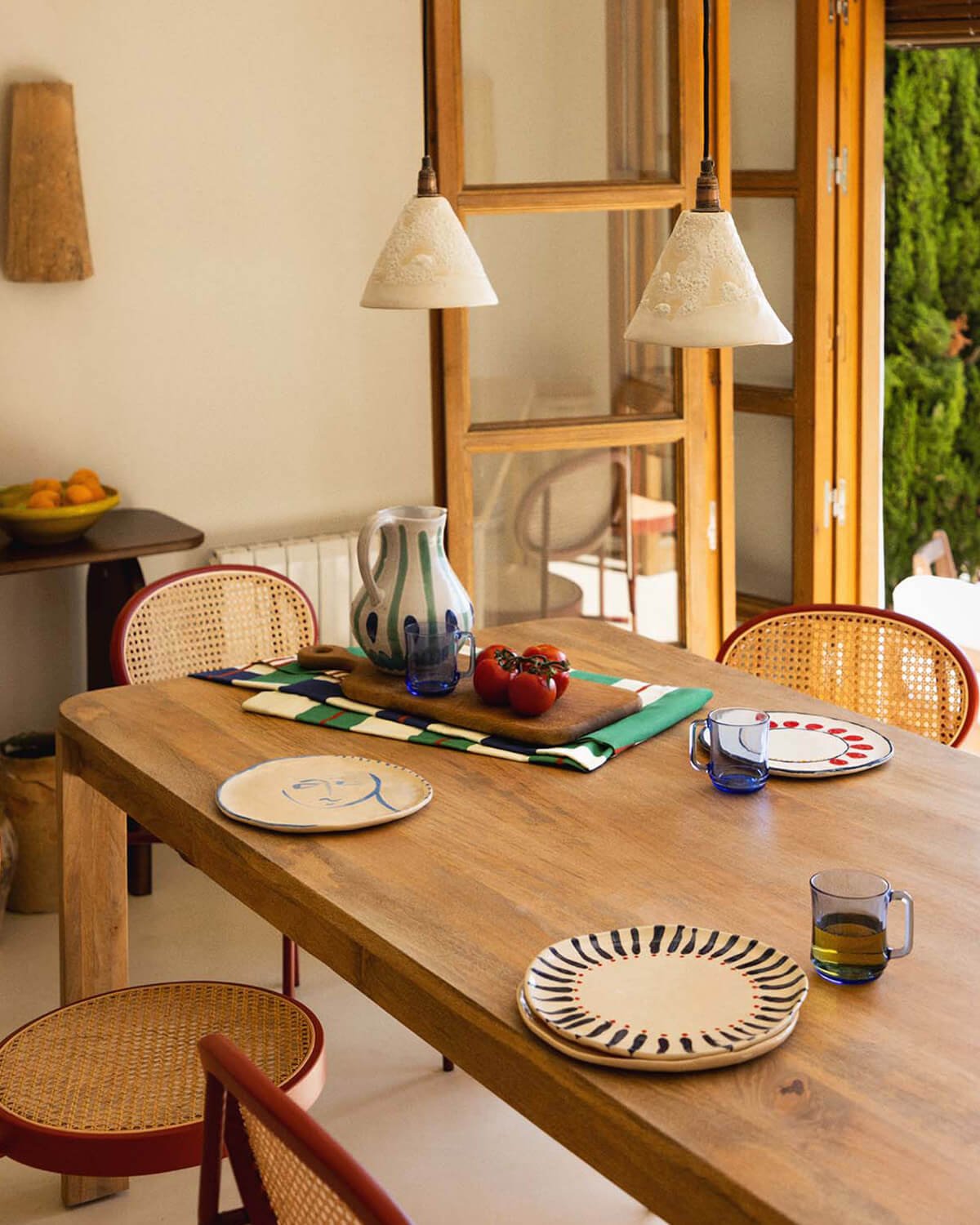 Rectangular Mango Wood Dining Table (200x100 cm) Valde, gallery image 3