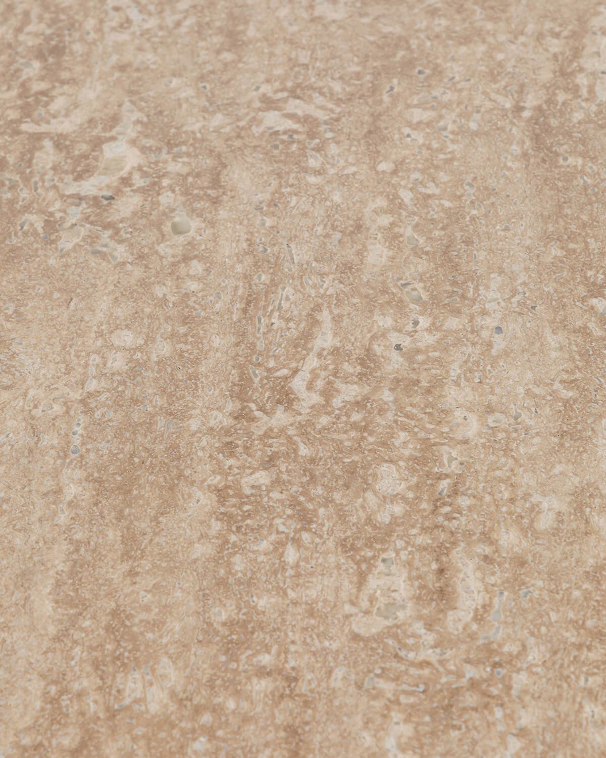 Rectangular Dining Table with Travertine Marble Top (174x91 cm) Ethel, gallery image 8