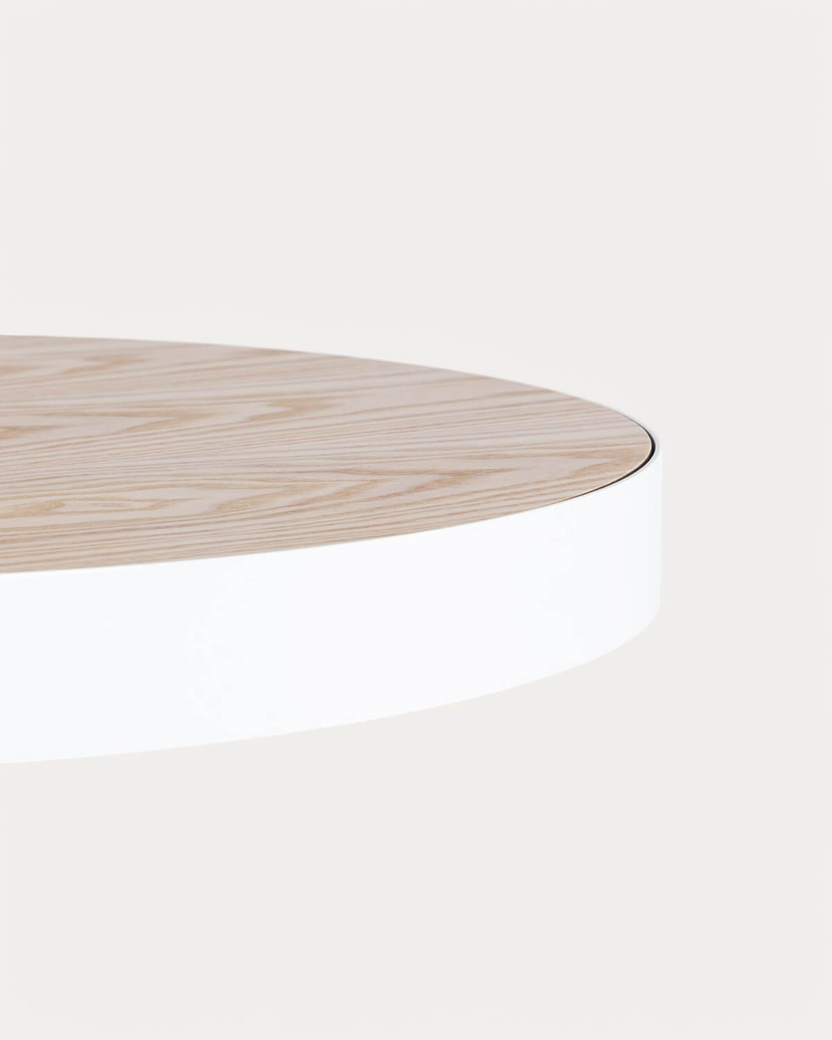 Round Wood and Metal High Table (Ø60 cm) Zoar , gallery image 6