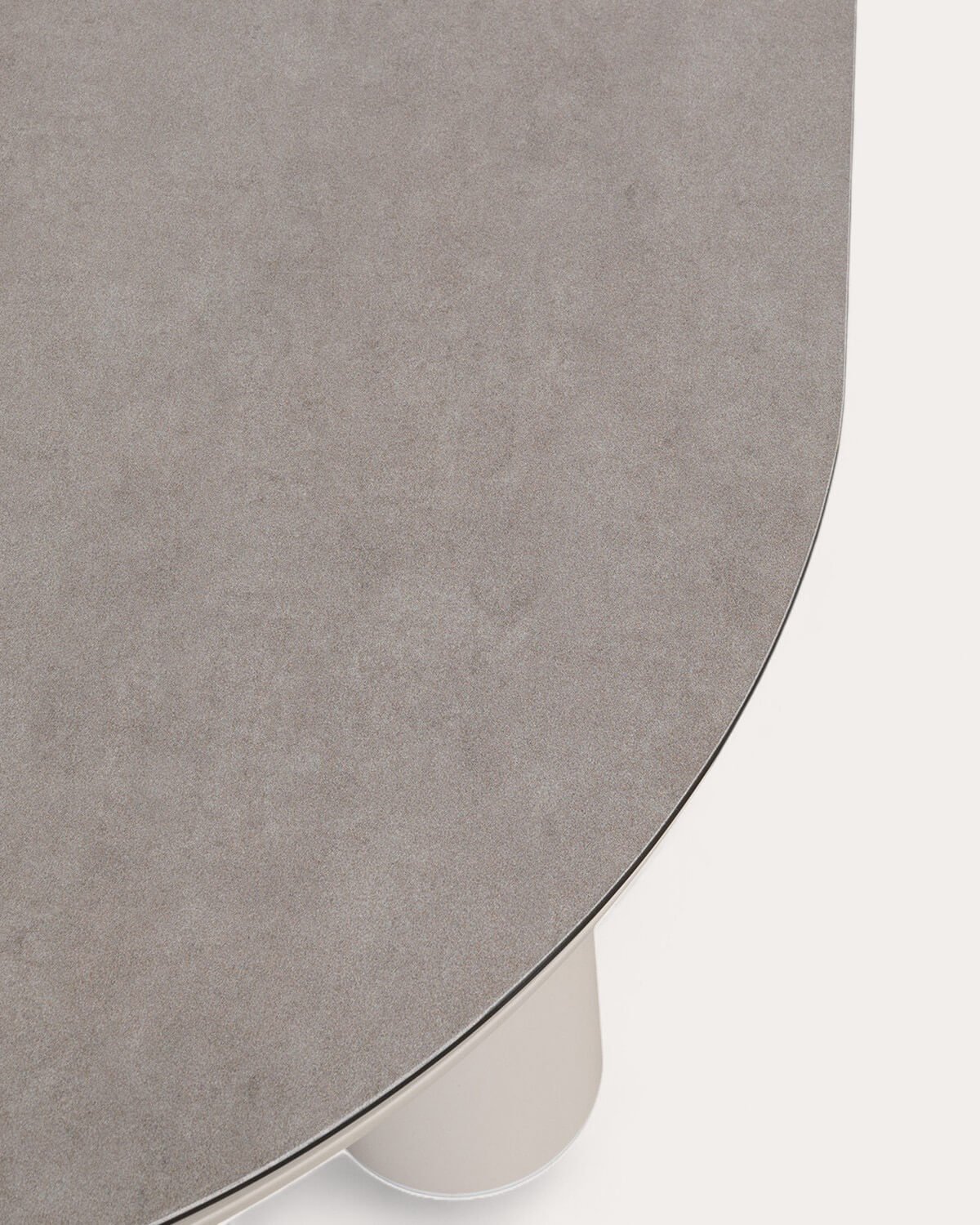 Cheryl Aluminum and Glass Coffee Table (130x70 cm), gallery image 6