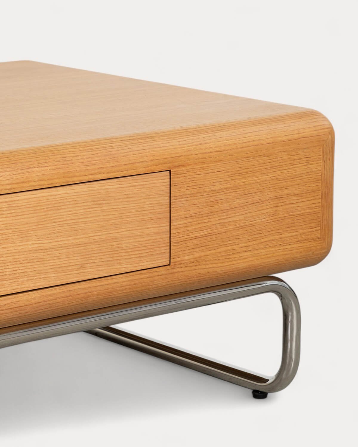 Rectangular Wooden and Metal Coffee Table (110x70 cm) Candela, gallery image 6